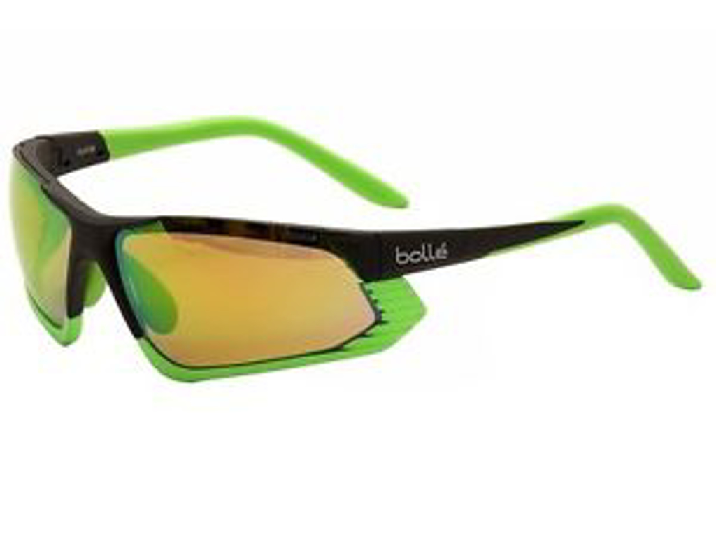 Cadence Matte Black/Green Modulator Brow