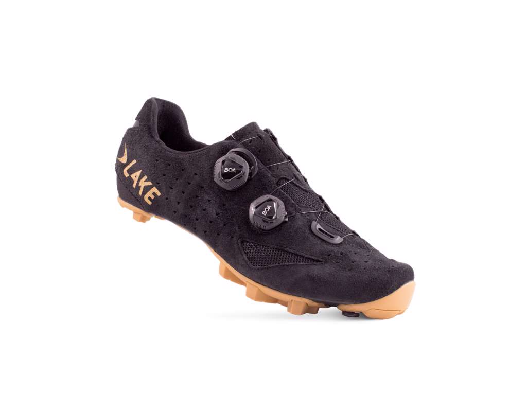 LAKE MX238 GRAVEL Black-Suede Gold